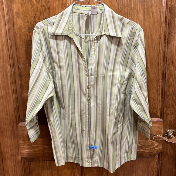 St. John's Bay Tops - Button down shirt- like new